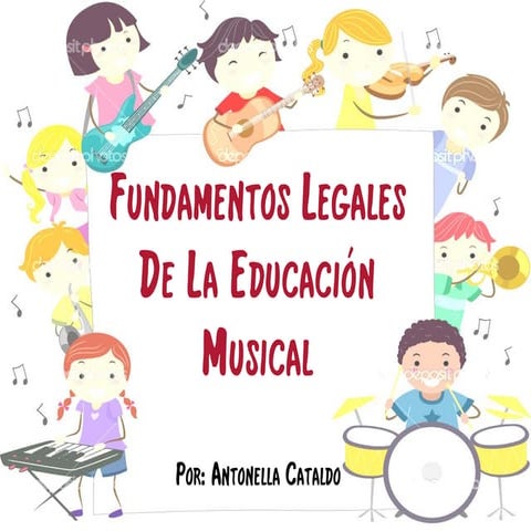 Fundamentos legales de la educación musical
