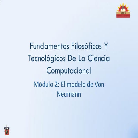 Fundamentos de Computación módulo 2