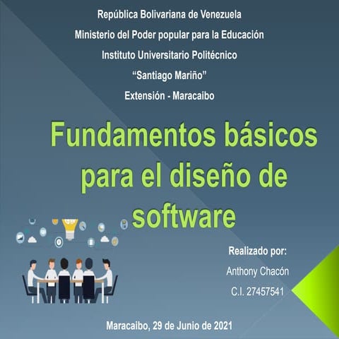 Fundamentos para el diseño de software