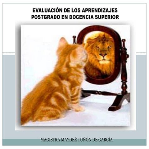 Fundamentos y tipos de evaluación