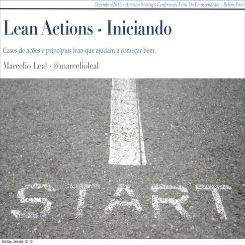 Lean Actions