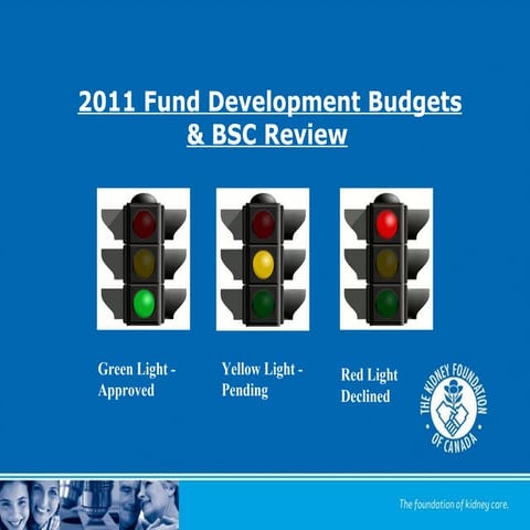Fund development budget & bsc discussions