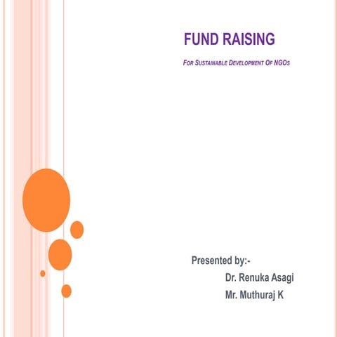 The concept of Fund Raising