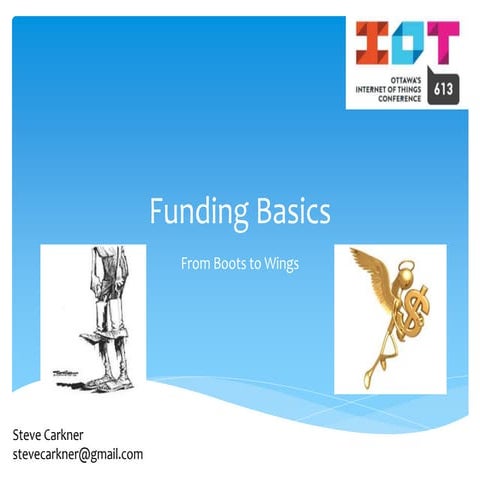 Funding basics - From Boots to Wings