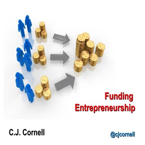 Funding entrepreneurship cj cornell-december3rd 2012