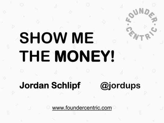 Funding, equity, valuations by Jordan Schlipf