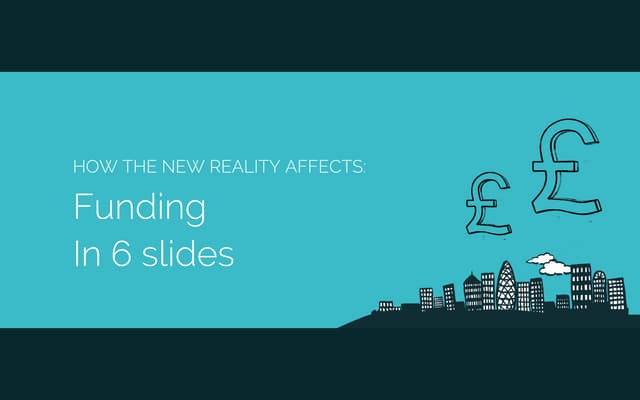 Funding in 6 slides - The New Reality