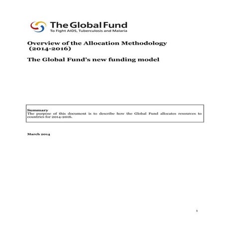 Overview allocation methodology_en | PDF
