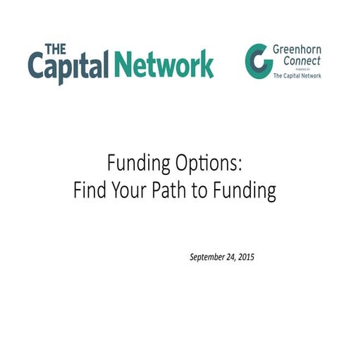 Funding Options