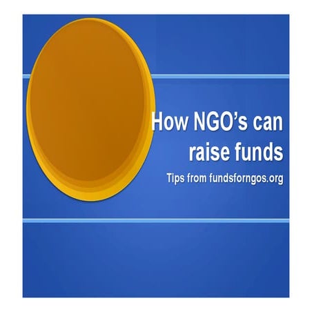 Tips on writing a Funding proposal