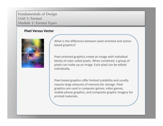 Wd131 unit 3 module 3 the expressiveness of shape | PPTX