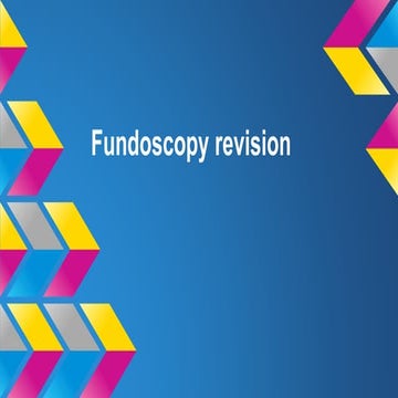 Fundoscopy Pictures | PPTX