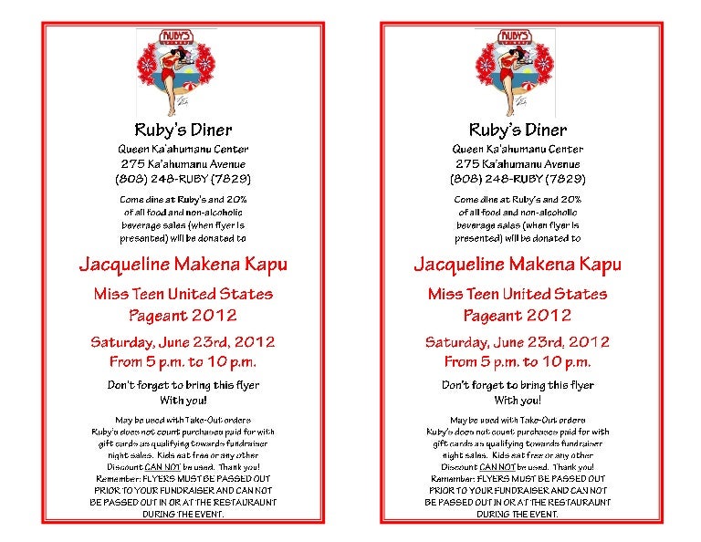 teen united states pageant 2012 fundraiser flyer pageant fundraiser flyer