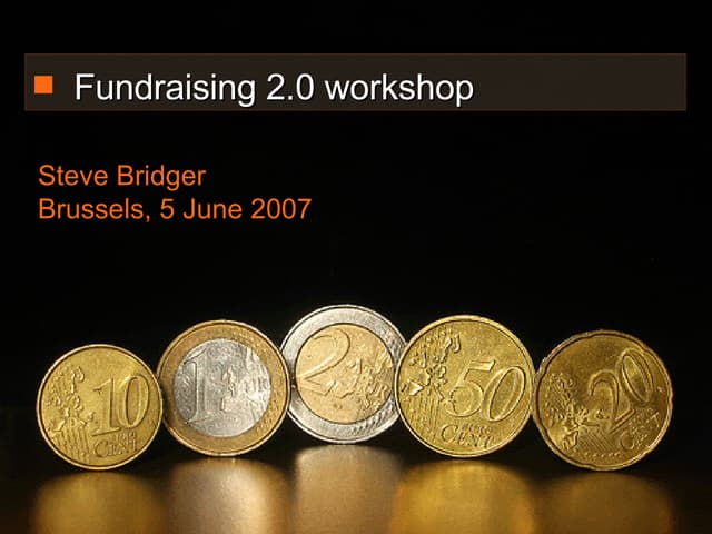 Fundraising 2.0