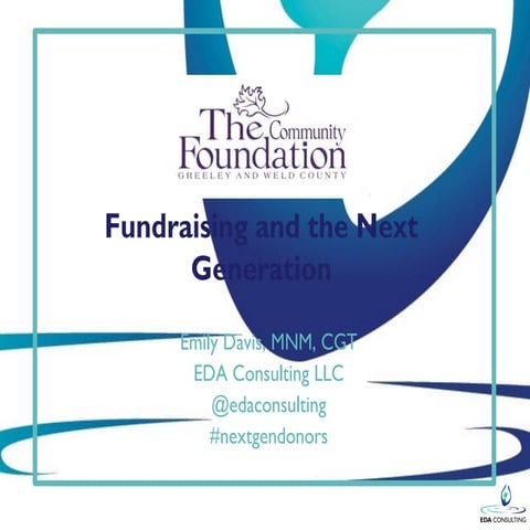 Fundraising and the Next Generation 2.12.13