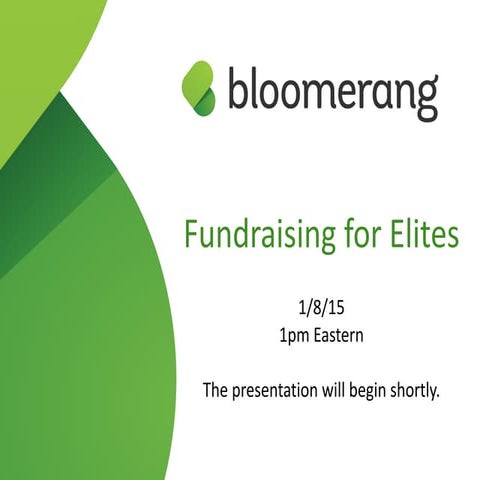 Fundraising For Elites