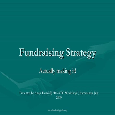 Fundraising Strategy