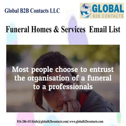 Funeral homes &amp; services  email list