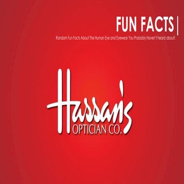 Eye & Eyewear Fun facts