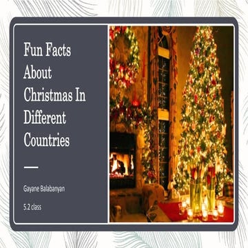 FACTS ABOUT CHRISTMAS IN DIFFERENT COUNTRIES visual data 3