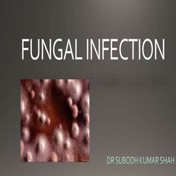 Fungal infection of skin
