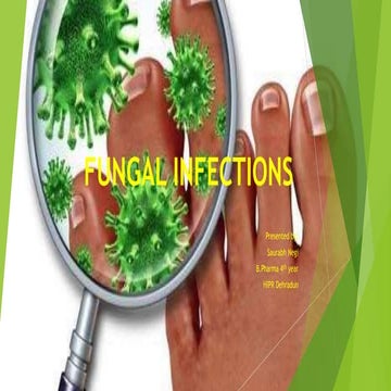 Fungal infections | PPT
