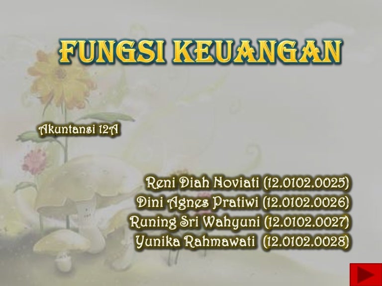 Fungsi Keuangan Bisnis Pengantar