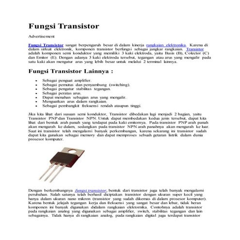 transistor