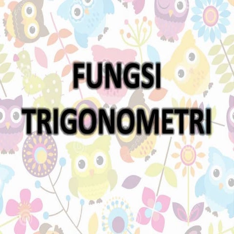 Fungsi trigonometri