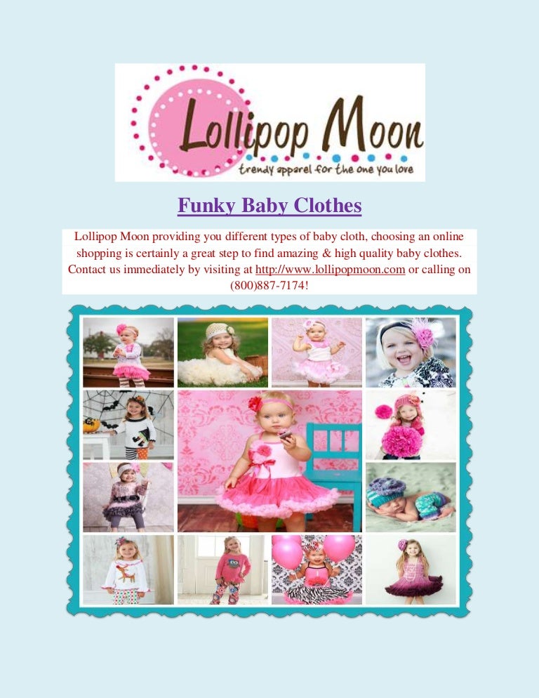 funky baby clothes online