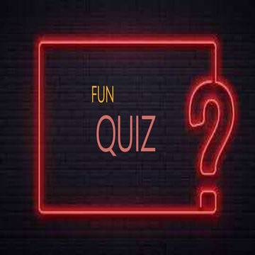 Fun quiz