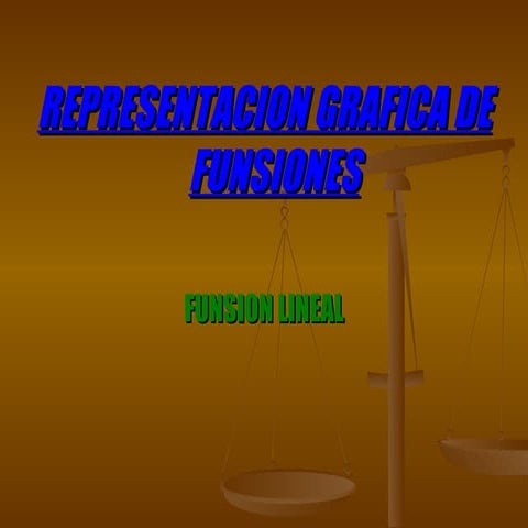 Funcion lineal diapositivas | PPT