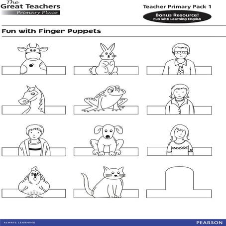 Pearson ELT - Fun With Finger Puppet