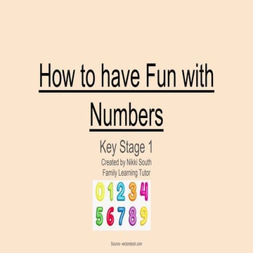 Fun with numbers presentation
