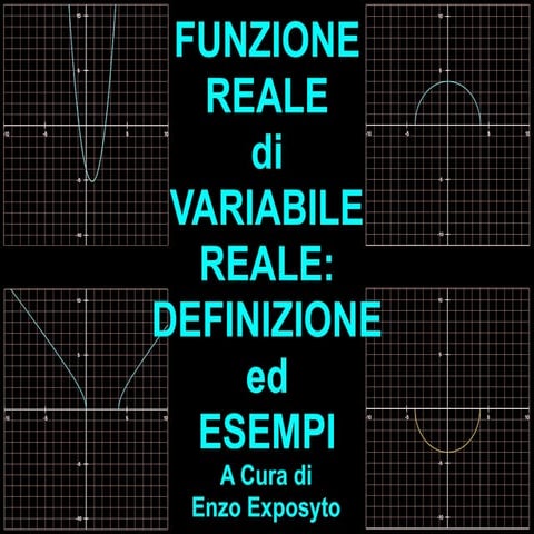 FUNZIONE REALE di VARIABILE REALE - DEFINIZIONE - DOMINIO - RELAZIONE - CODOM...