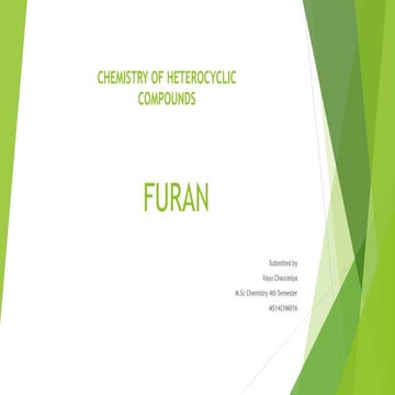 Furan presentation