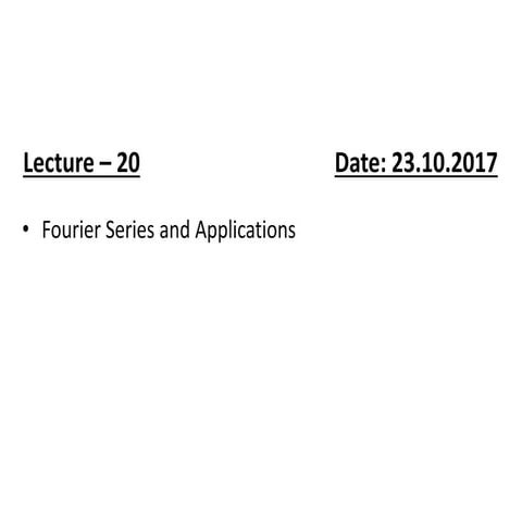 furrier's law application with picture .