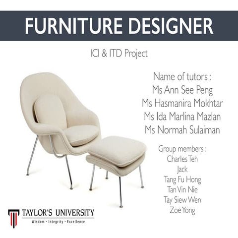 Furniture designer