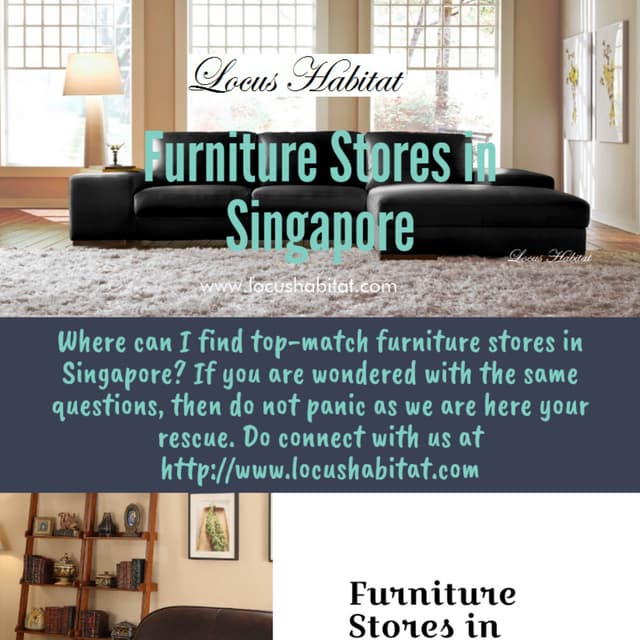Furniture Stores in Singapore