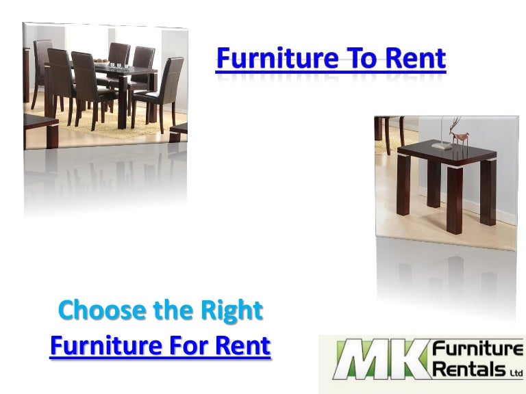 Furniture to rent