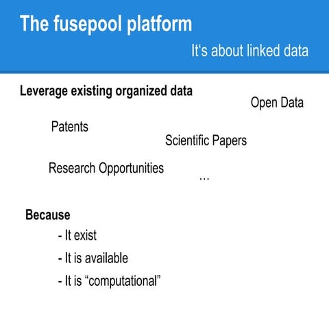 Fusepool platform  