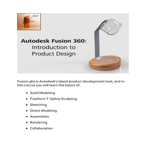 Fusion 360 training course
