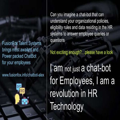 ChatBot Employee Query and Service Manager HR HCM Machine Learning AI Artific...