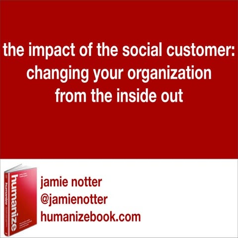 Changing Your Organization from the Inside Out