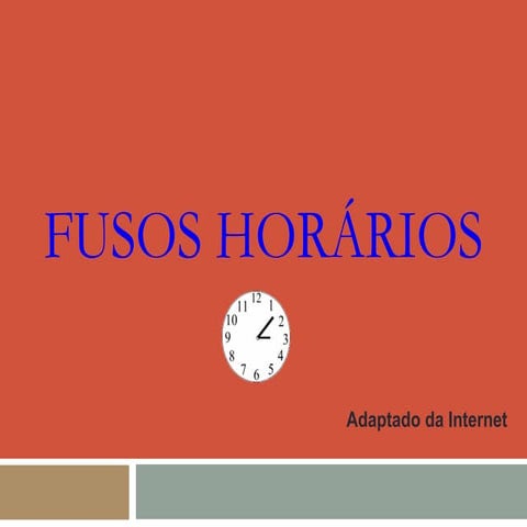 Fusos Horários
