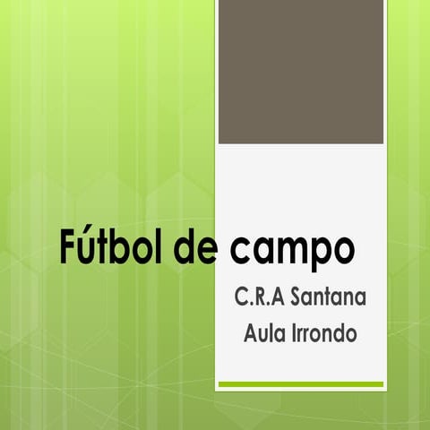 Futbol de campo