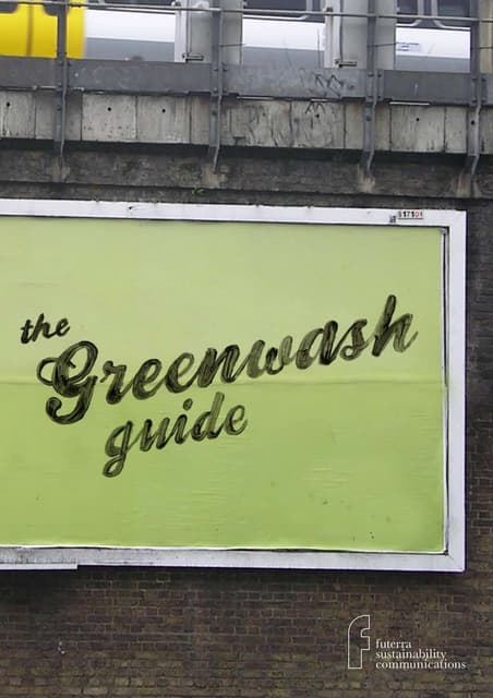 Futerra greenwash guide