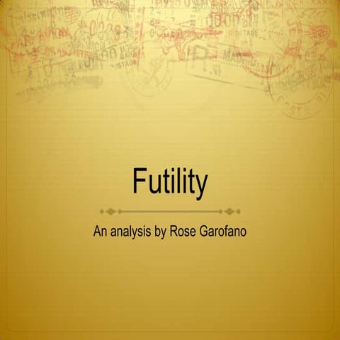 Futility analysis