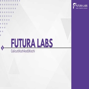 FUTURALABS Best training institute in Kozhikode