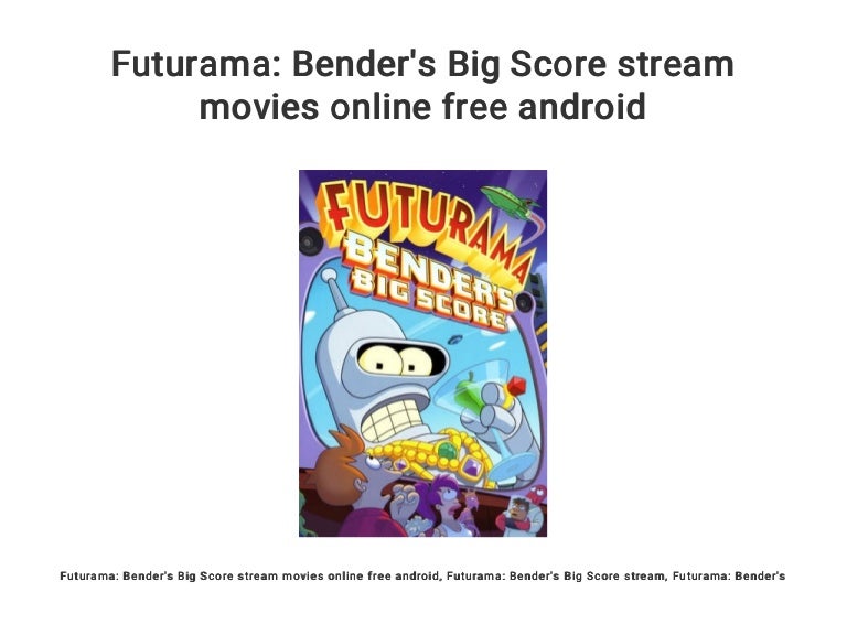 BenderS Big Score Stream BenderS Big Score Stream